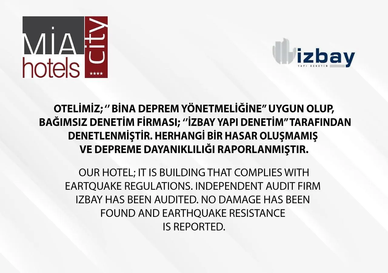 Mia City Hotel İzmir
